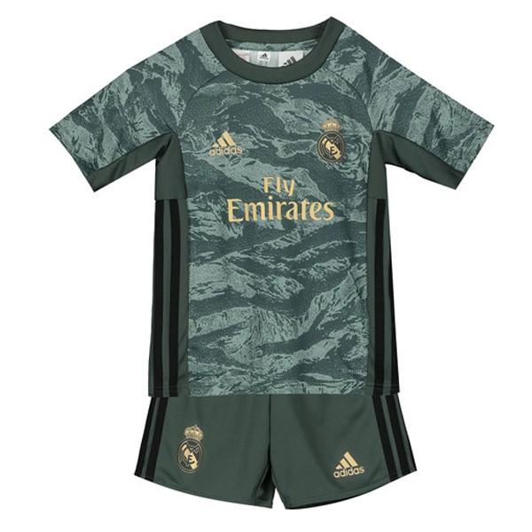 Maillot Football Real Madrid Exterieur Enfant Gardien 2019-20 Vert